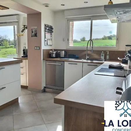 Vila La Seraille - 12 Pers - Piscine - Campagne *