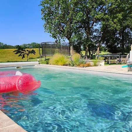 La Seraille - 12 Pers - Piscine - Campagne Fréjairolles